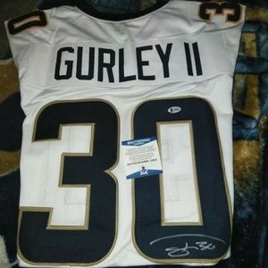 Rams autographed jersey